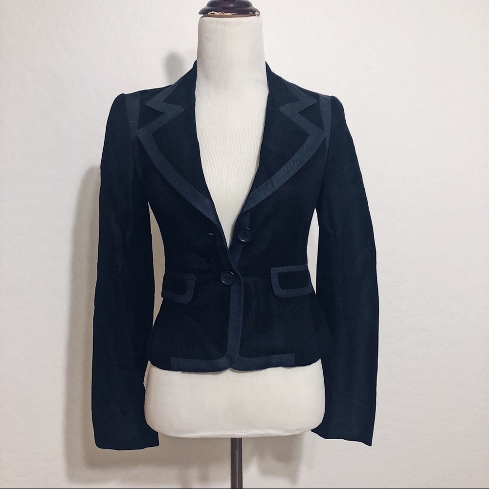 BCBG Black peplum blazer